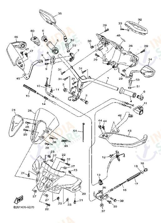 STEERING HANDLE & CABLE